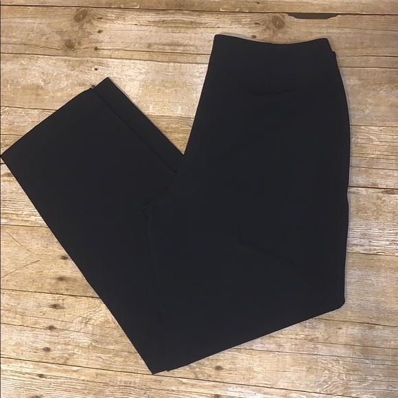 Talbots Black Heritage Pants Sz 10P - Picture 1 of 4